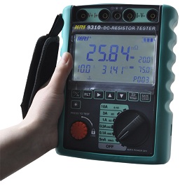 Portable winding resistance tester 