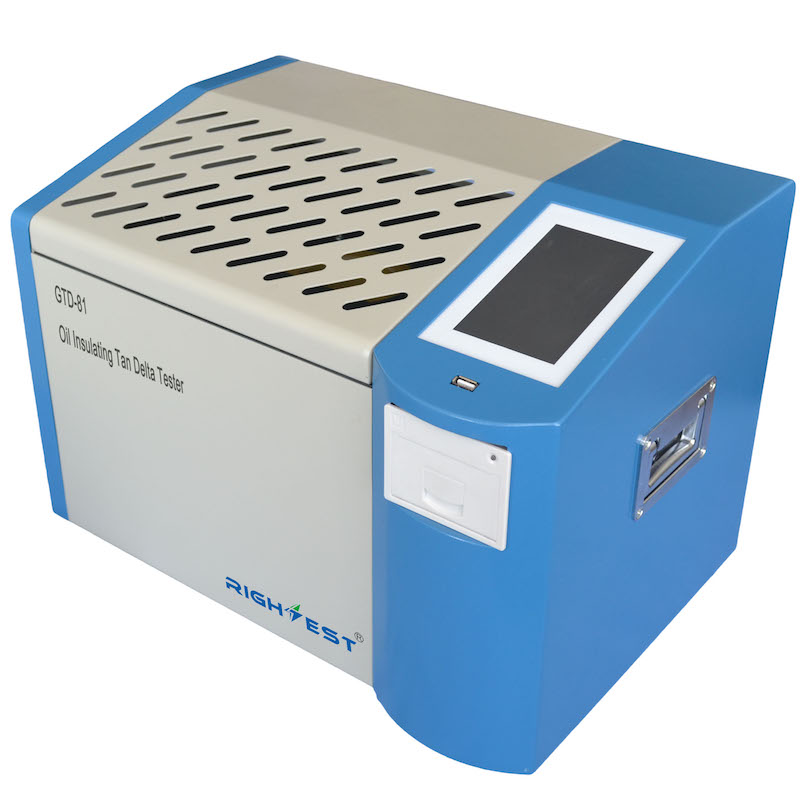 GTD-81 oil dissipation factor and resistivity tester