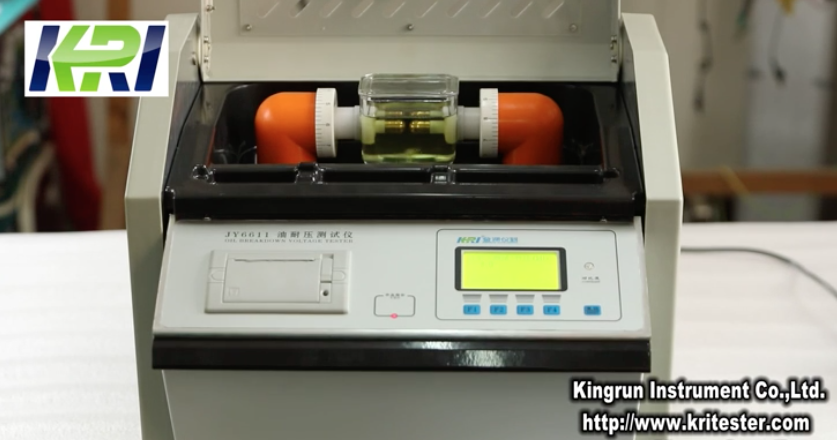 oil breakdown voltage tester