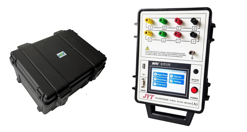  JYT-A <a href=http://www.kritester.com/transformer-turns-ratio-tester.html target='_blank'>turn ratio tester</a> appearance and packing