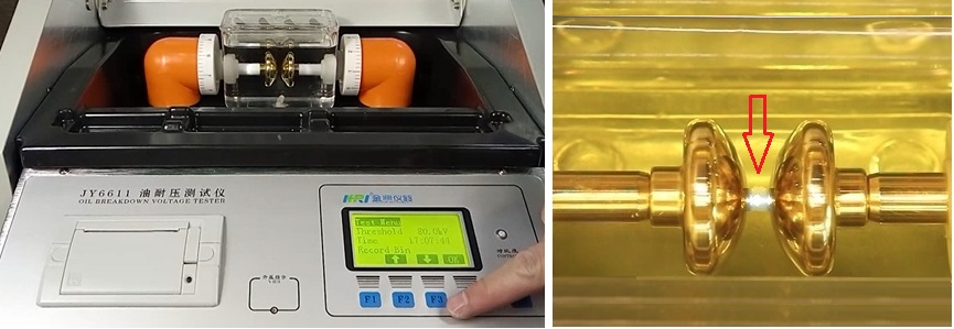 strat breakdown voltage testing