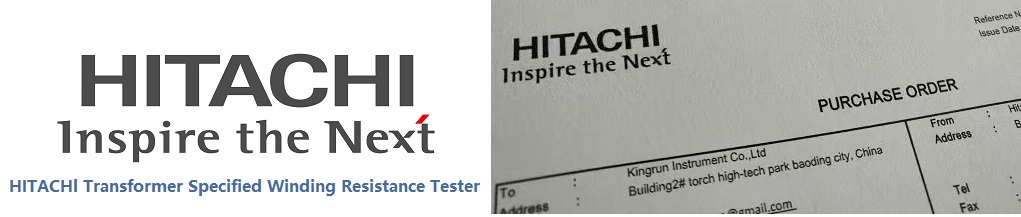 HITACHl Transformer Specified winding resistance Tester kri9310